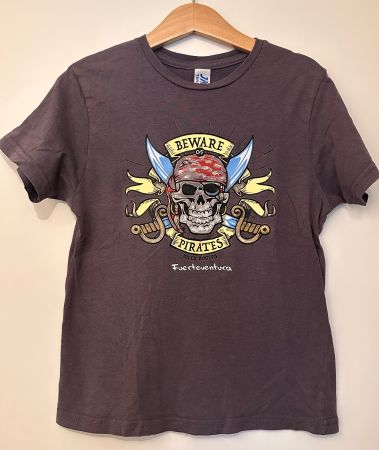 Piraten T-Shirt Jolly Rogers Fuerteventura Grösse 128