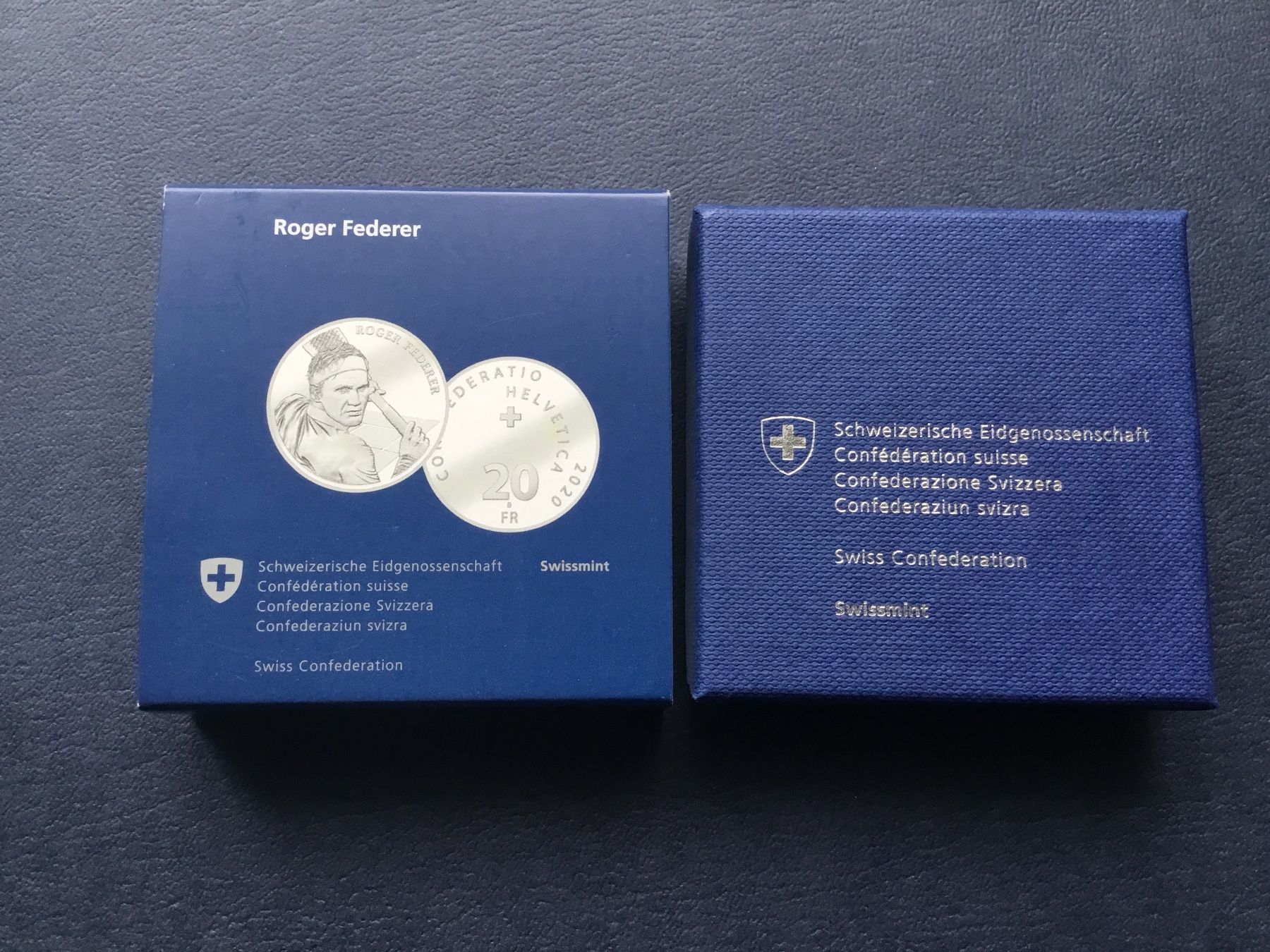 Tutti le monete: 20 Franken Silbermünze R.Federer 2020 PP – Nuovo e nell'imballaggio originale da St. Margrethen SG venduto da alfapeugeot10 6