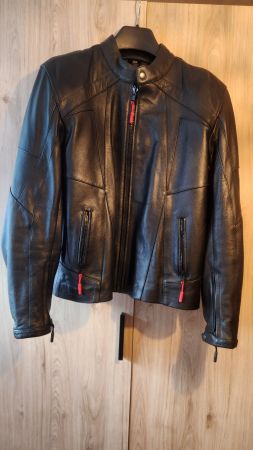 Motorradjacke echt Leder, Grösse 54