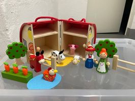 Schönes Holzspielzeug set für Kinder