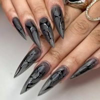 Nail Tips Stiletto Medium Fullcover Press-On