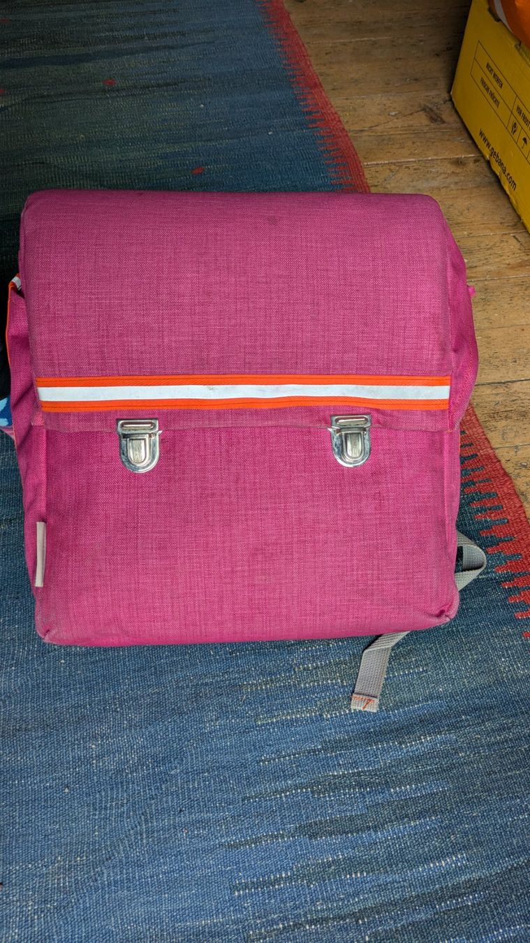 Borse & Zaini: Schulthek, Kundschafter, pink – Usato da Winterthur venduto da Bjoernarne