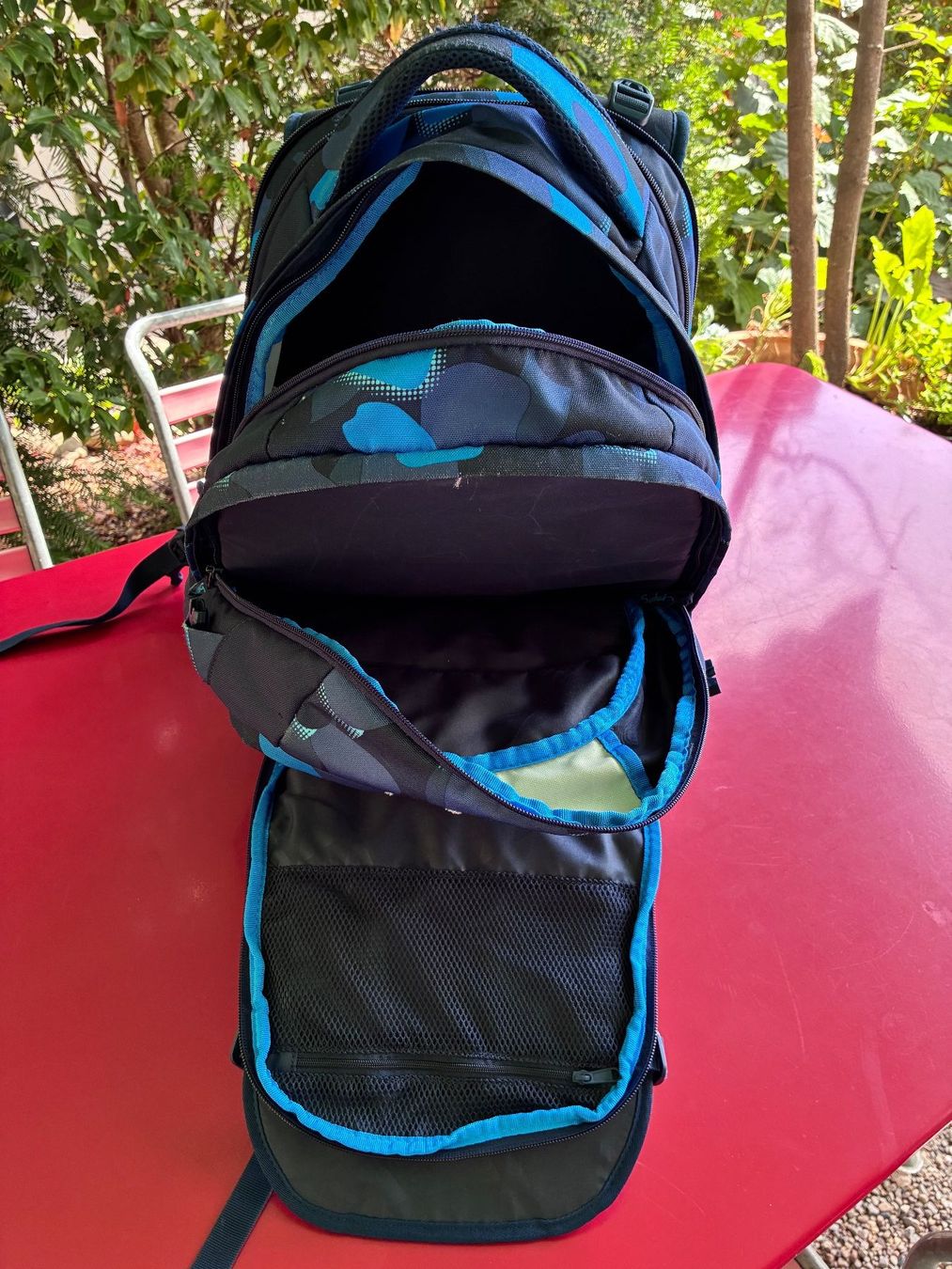 Satch Borse & Zaini: Satch Pack Schulthek blau / schwarz – Usato da Wettingen venduto da baeg_2000 6
