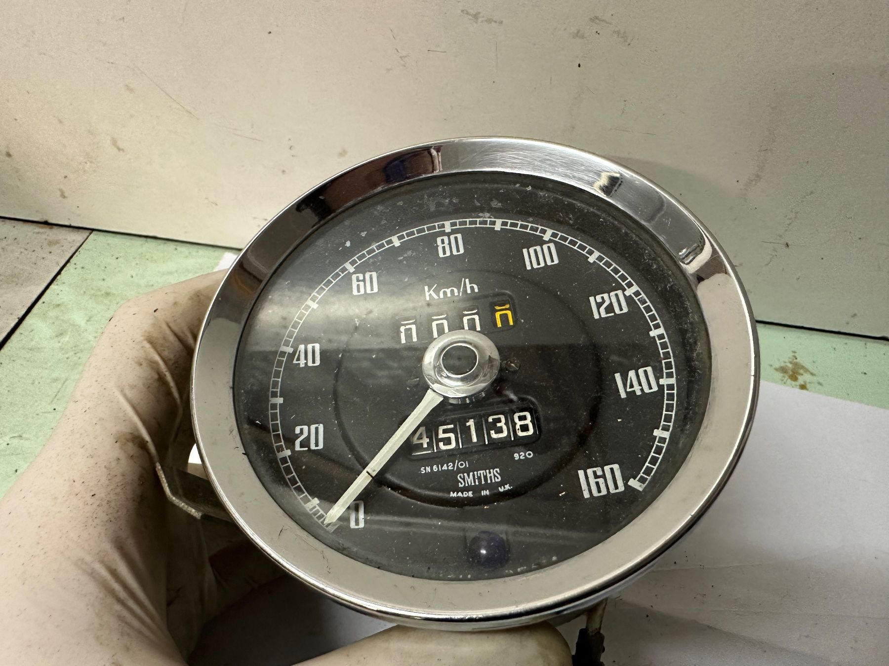 Tutti i ricambio per moto: Speedometer/Tacho/compteur - SMITHS SN6142/01 – Usato da Courtételle venduto da claude41 2