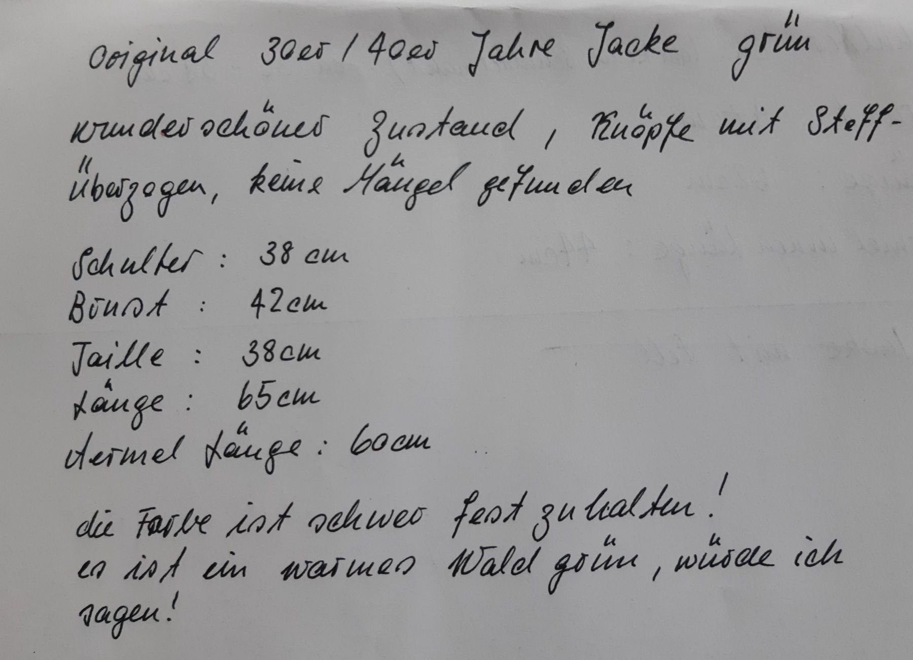 Jacken: Jacke original 1940er Jahre – Gebraucht aus Arbon von torso444 7