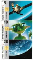 Taxcard S065 - S067 Satellit. ET, Erde