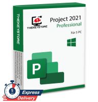 Microsoft Project 2021 Professional - Für 5 PC
