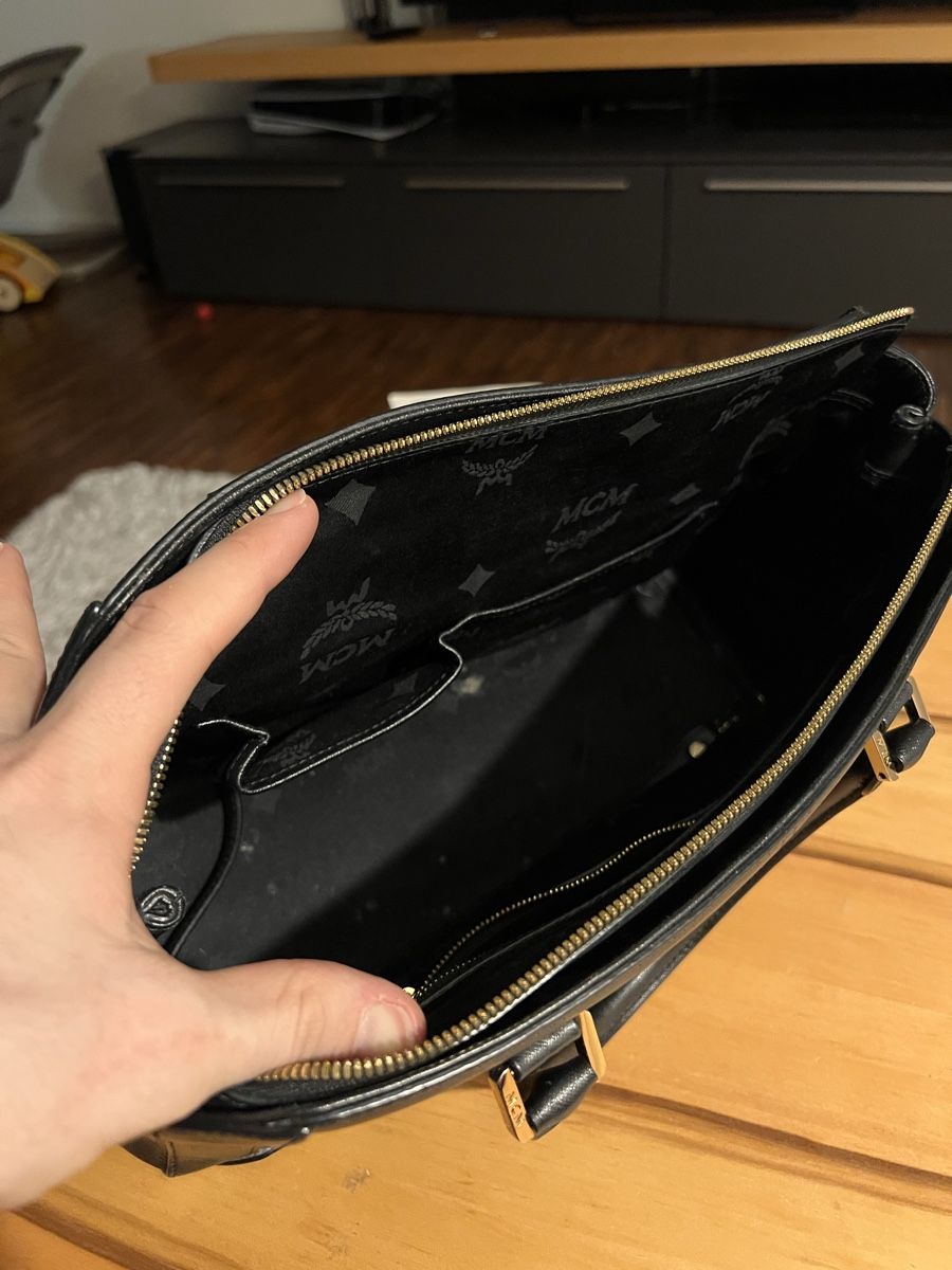 Mcm Borse da donna: MCM Handtasche - top Zustand - Schwarz – Usato da Glattpark (Opfikon) venduto da yannik7591 2