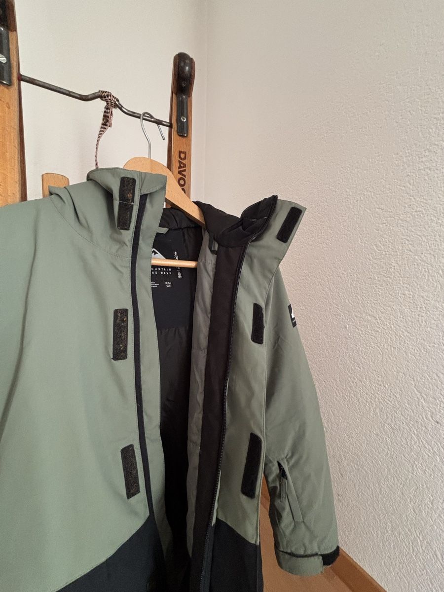 Quiksilver Giacche & Cappotti: Ski jacket Quiksilver green and black  – Usato da Bern venduto da wisemagpie 7