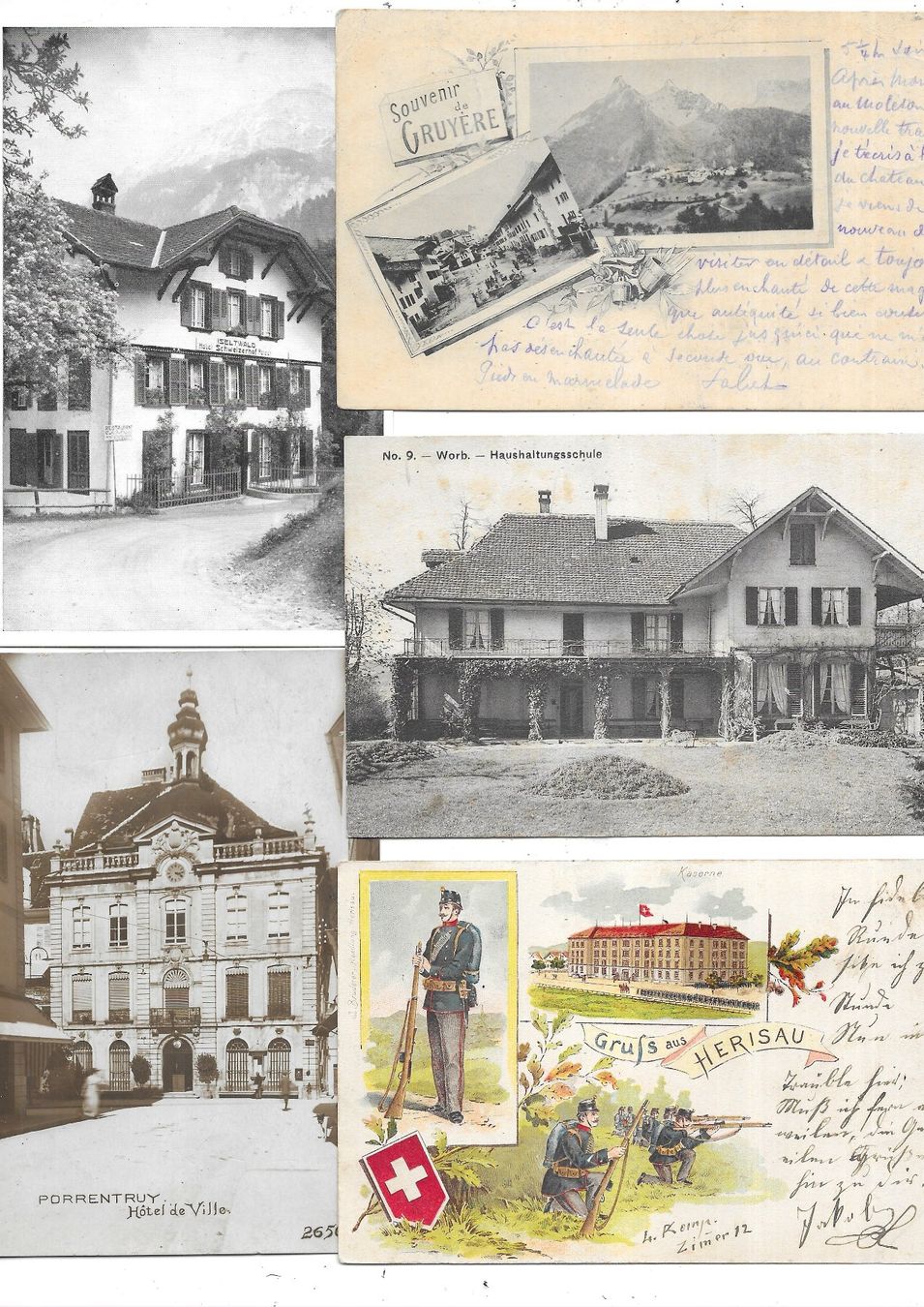 Cartoline postali: 1300 Stk kleinformatige Ansichtskarten 1900-1960 (ca.7.5 kg) – Usato da Schocherswil venduto da prinzipal60 1