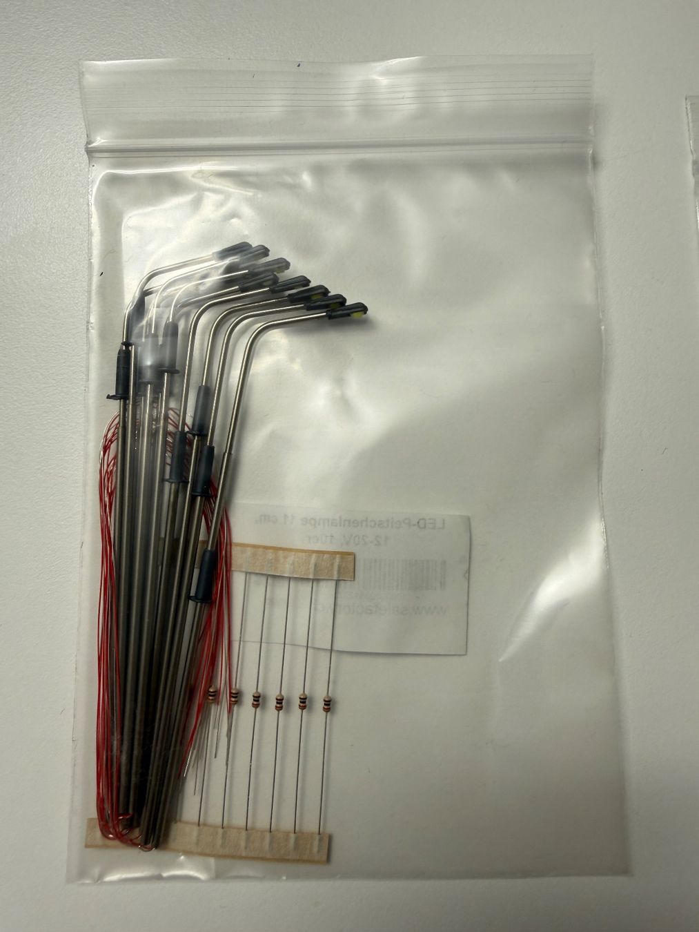 Modellini di ferrovie: 10x Peitschenlampe 11cm / HO – Usato da Jonschwil venduto da sutfra12 1
