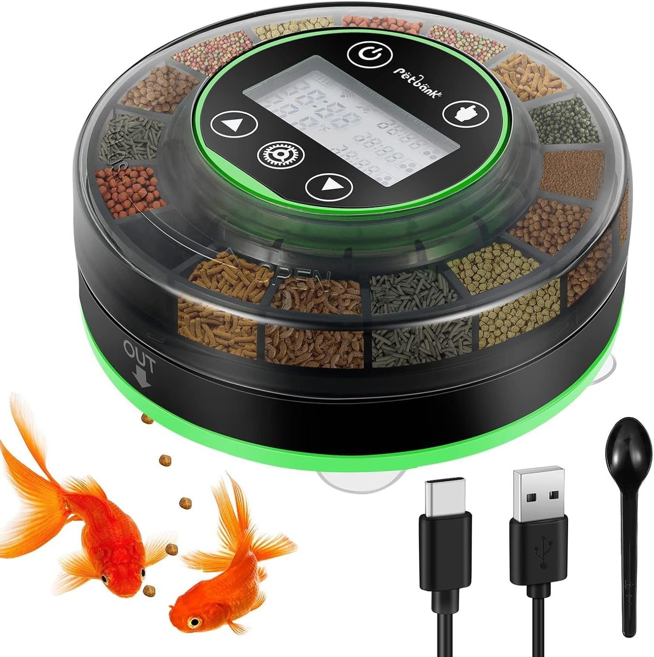 Futter: Aquarium Futterautomat – Neu und originalverpackt aus Hundwil von Equiply