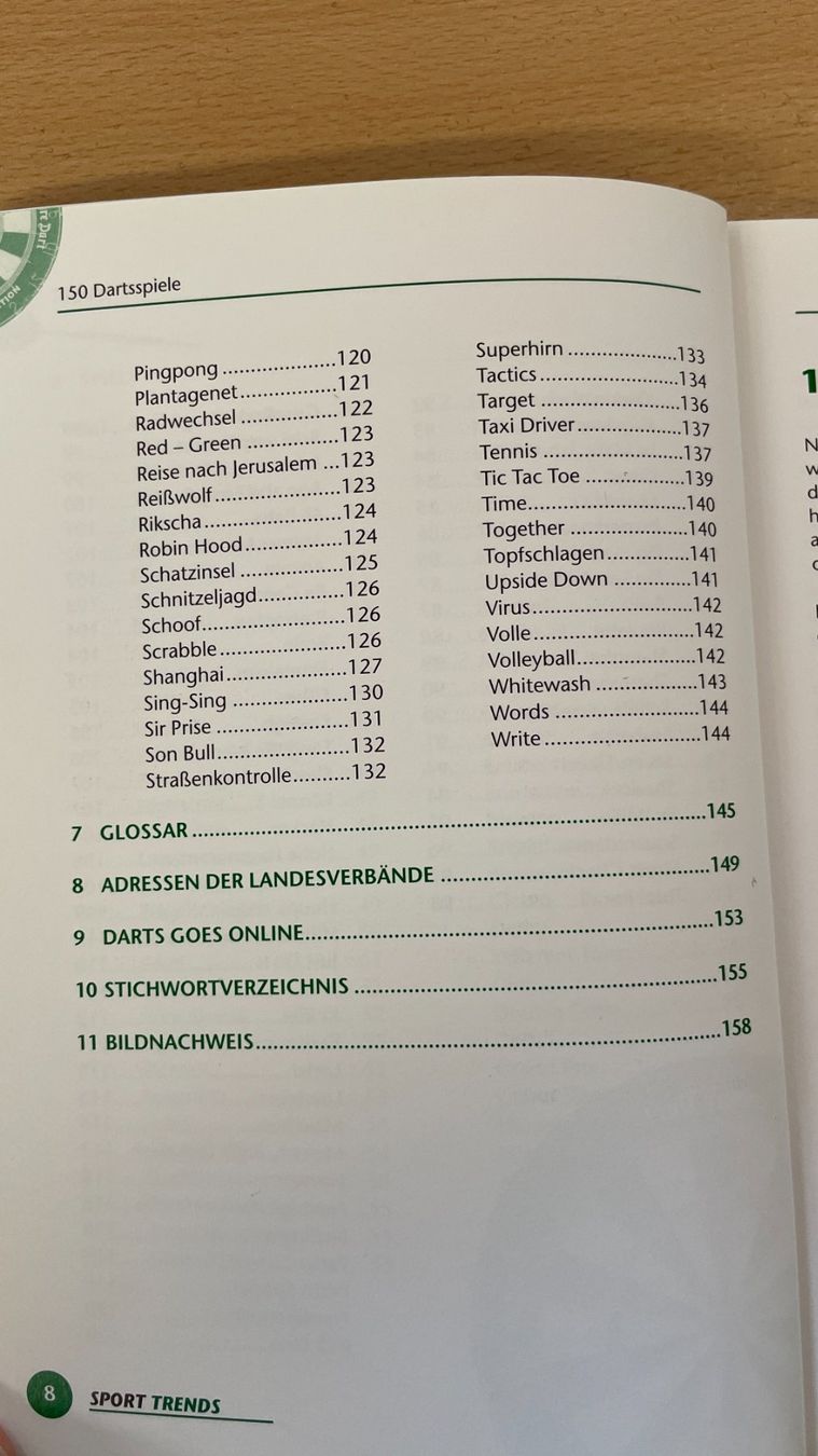 Libri: 150 Dartspiele – Usato da Glattfelden venduto da flomiking 5