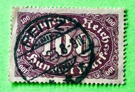 Briefmarken aus Deutsches Reich gestempelt  