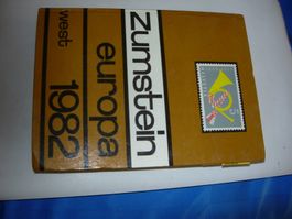 Briefmarkenkatalog Zumstein 1982  Europa
