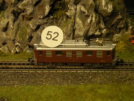 Elektrolokomotive Kato BLS braun gebraucht 52
