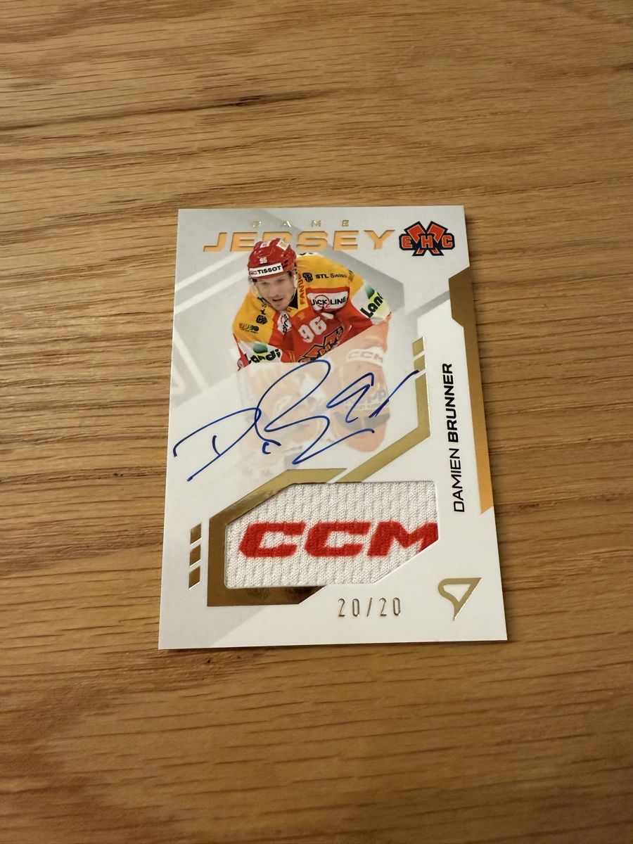 Sportzoo Sammelbilder & Trading cards: Sportzoo Brunner Game Jersey – Neu (gemäss Beschreibung) aus Minusio von davdon