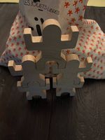 Jeu de construction Tiki - 40 pièces en bois