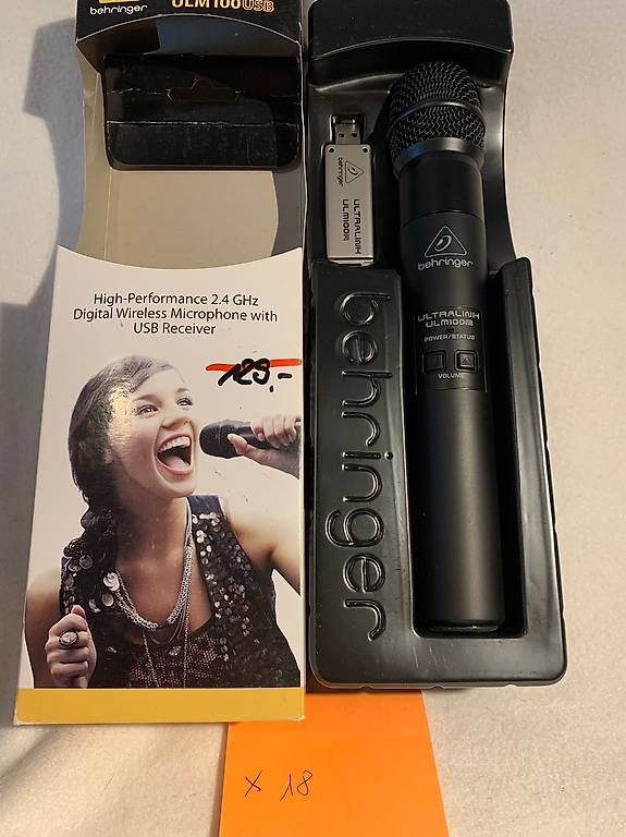 Microfoni: Behringer ULTRALINK ULM100USB Mikrofon     x18 – Usato da Schötz venduto da amore14