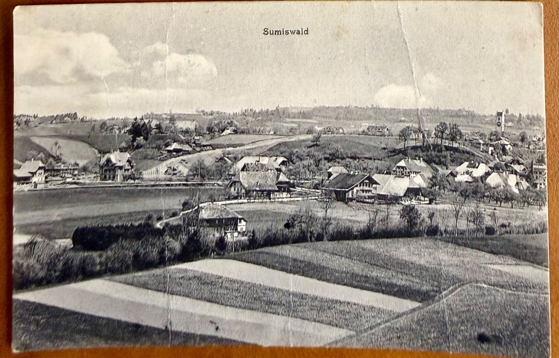 Cartoline postali: Sumiswald - Panorama 1914 – Usato da Lutry venduto da Ediego
