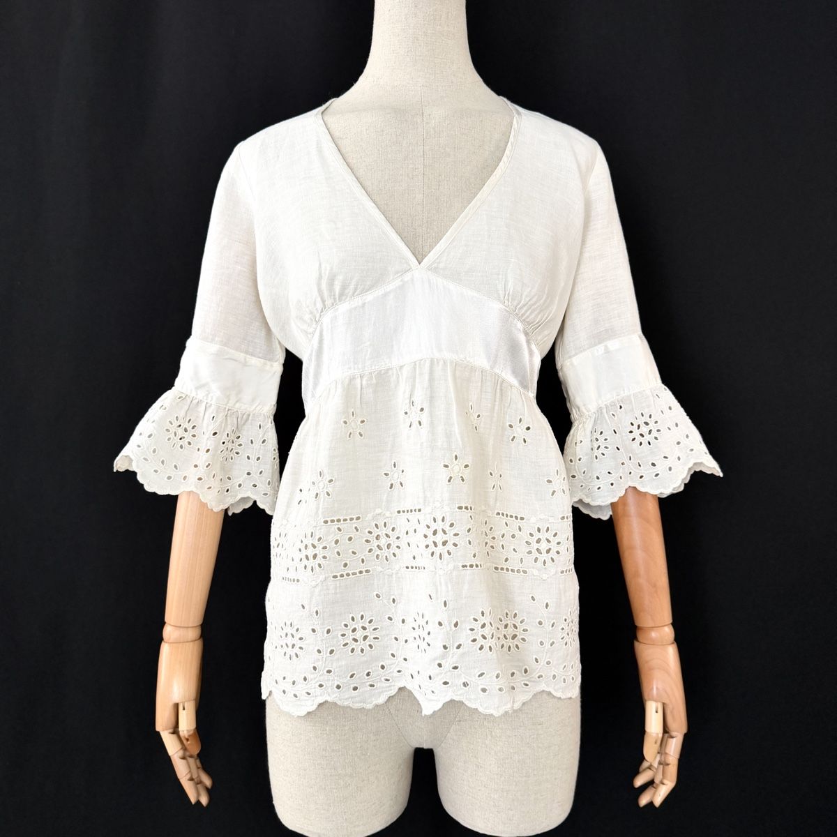 Camicette: 120% LINO Blouse – Nuovo (secondo la descrizione) da Emmen venduto da Avviivva_Com2023