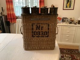 Vintage Militär Munitionskorb, Rarität!