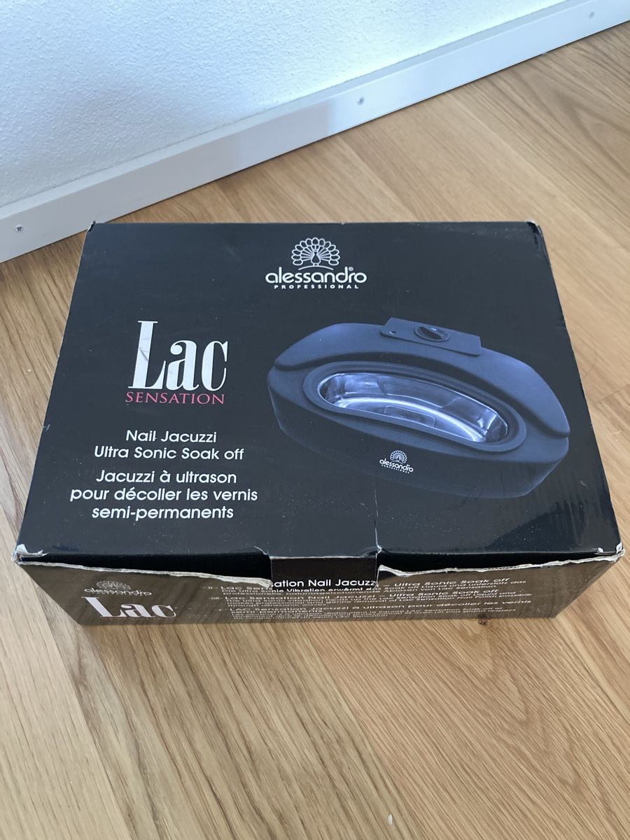 Unghie finte: Nail Jacuzzi, Ultra Sonic Soak off, Alessandro – Nuovo e nell'imballaggio originale da Winterthur venduto da butterfly210
