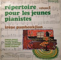 Irène Pamboukjian – Répertoire pour les jeunes pianistes (LP