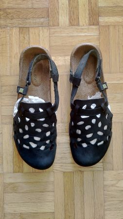 Sandalen El Naturalista - 41 schwarz 