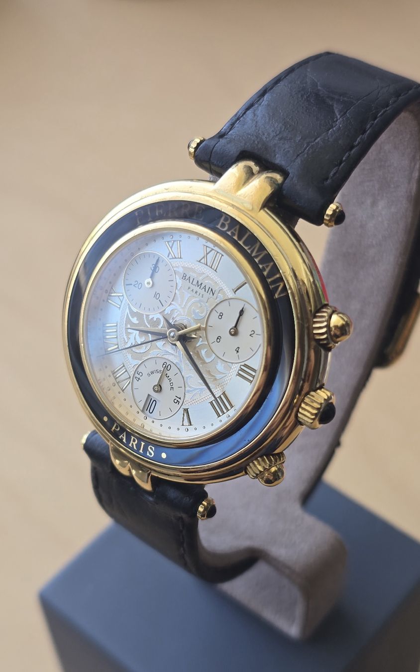 Balmain Uhren: Pierre Balmain Paris Chronograph 37.4 mm – Gebraucht aus Minusio von AGSuhren 2