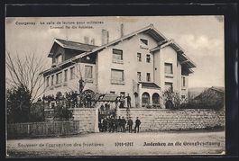Courgenay, La salle de lecture pour mili