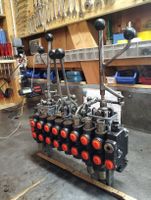 Hydraulik Ventil Block Holzkran Traktor 