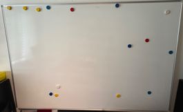 Whiteboard 100cm x 150cm magnetisch