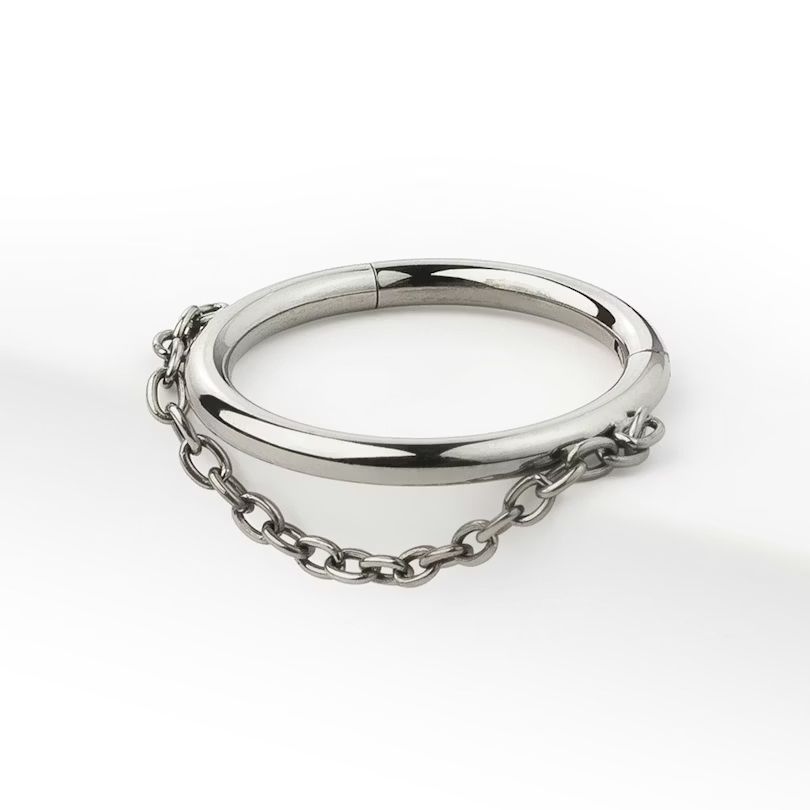 Gioielli per piercing: 2x Scharnierring mit Kette Bodymod Piercingschmuck – Nuovo (secondo la descrizione) da Ballwil venduto da Mirjam789 2
