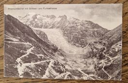 Rhonegletscher, Grimsel- und Furlsstrasse 1921, n. Sirnach