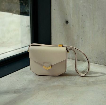 Demellier London The London Bag Taupe TOP Zustand wie NEU!