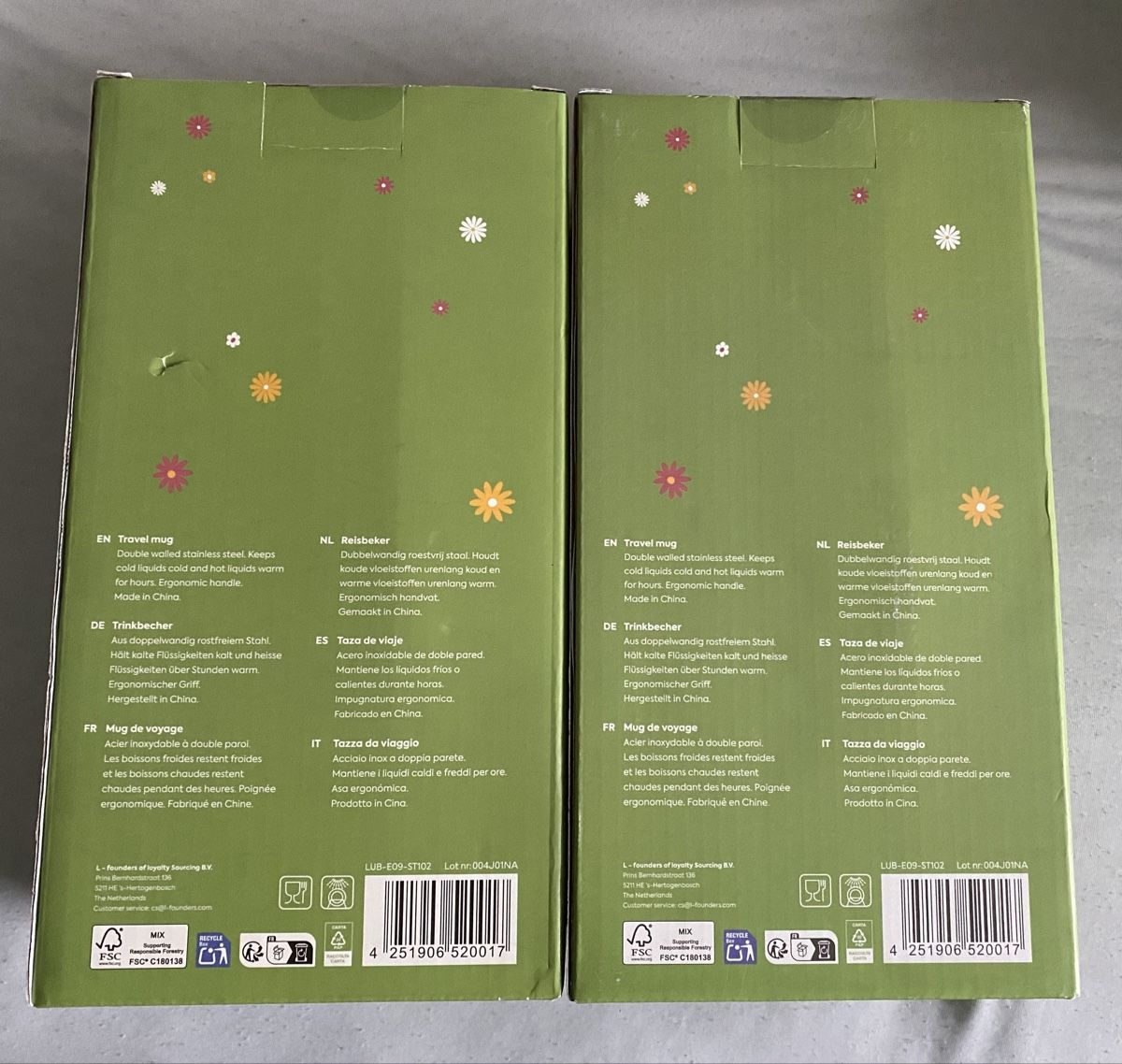Gourdes & Thermos: Reisebecher 900 ml mit Strohhalm neu – Neuf avec emballage d'origine à Allschwil par Deal_Tiger99 3