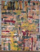 Gemälde Abstrakt handmade 90×100