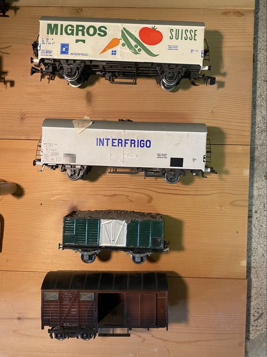 Modellini di ferrovie: Eisenbahnwaggons Spur H0 – Difettoso da Biel-Benken BL venduto da lau_7h7y 5