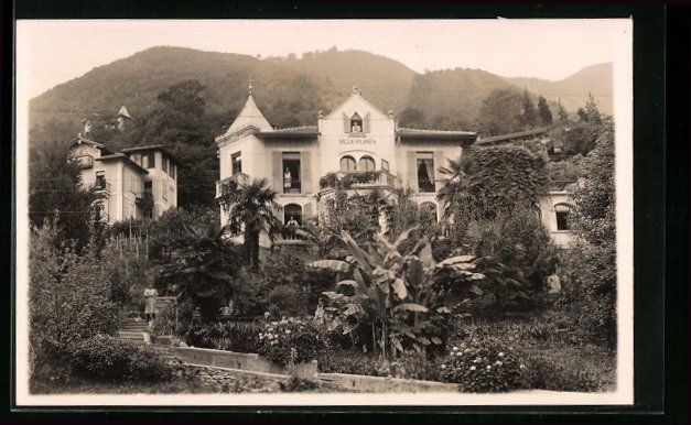 Cartoline postali: AK Orselina, Hotel Villa Planta – Usato da Berlin venduto da bartko-reher