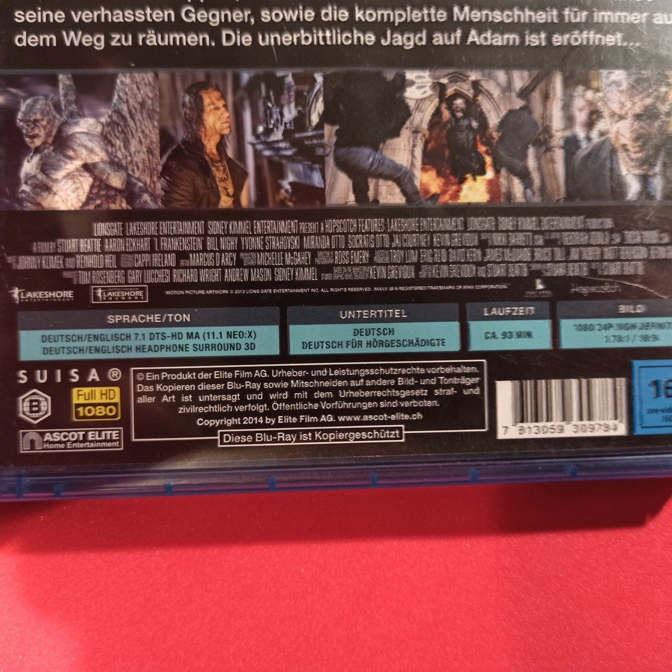 Tutti i DVDs: I, Frankenstein [Blu-ray] – Usato da Dübendorf venduto da kb86_MOVIE 2