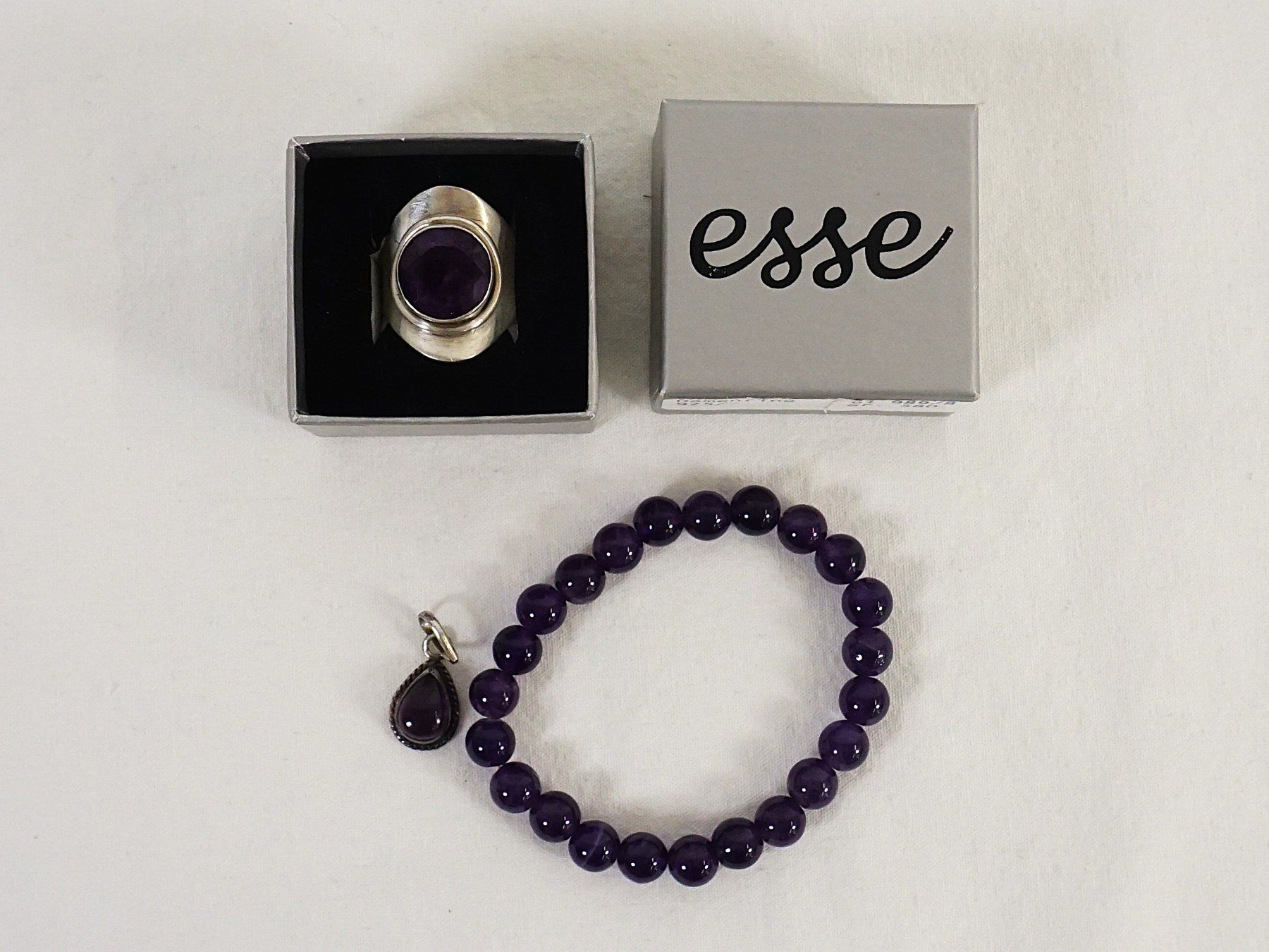 Sonstiger Schmuck: Amethyst Schmuck-Set – Gebraucht aus Pratteln von Restwert_Pratteln 9