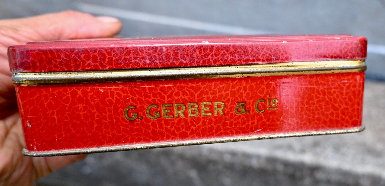 Dosen: antike BLECHDOSE Sultan GERBER & Cie ZURICH – Gebraucht aus Pfaffhausen von mono_rec 2