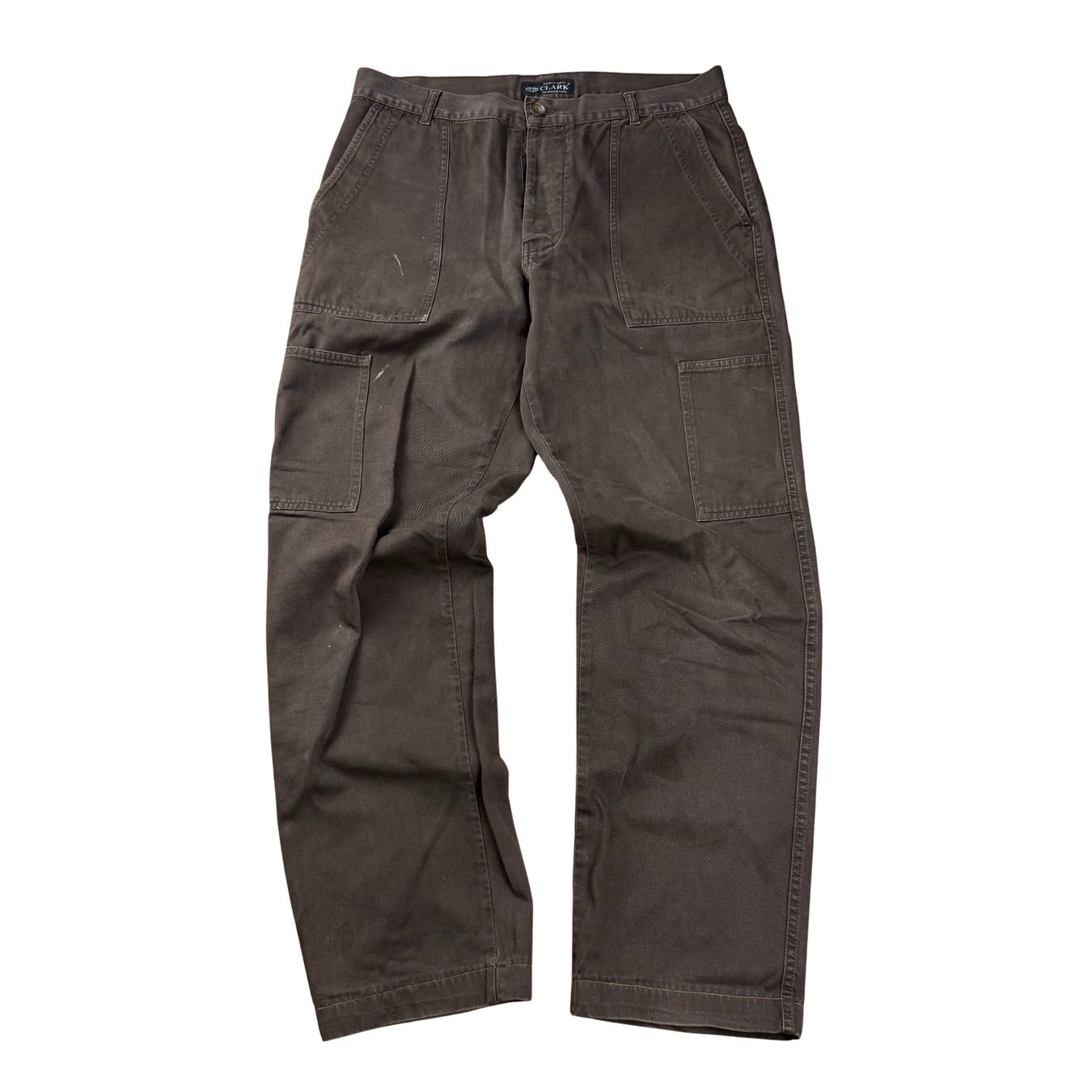 Pantaloni: Vintage Clark Workwear Hose Washed  - L – Usato da Herisau venduto da 1asupply