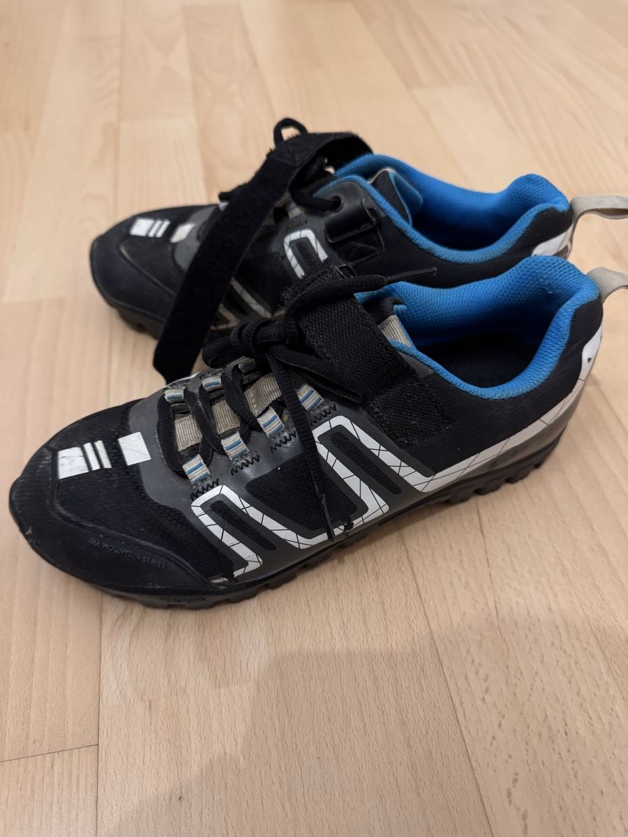 Cube Scarpe da uomo: Cube MTB Bikeschuhe Gr. 40, schwarz/blau – Usato da Perlen venduto da SPICE24 1