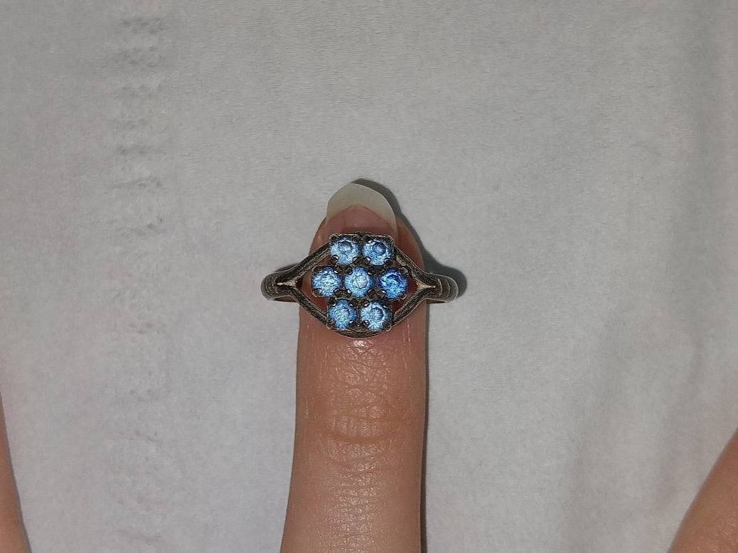 Ringe: Antiker Vintage Ring mit blauen Steinen ✨ – Gebraucht aus Birmensdorf ZH von M4rwin 1