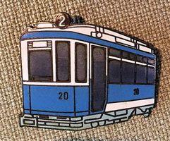 I114 - Pin Zürcher Zürich Tram