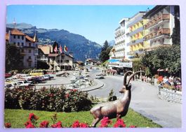 Grindelwald, Dorfpartie beim Bahnhof