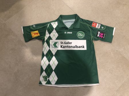 2020-21 St Gallen Jako Home Shirt *As New* M.Boys | Vintage Football Shirts
