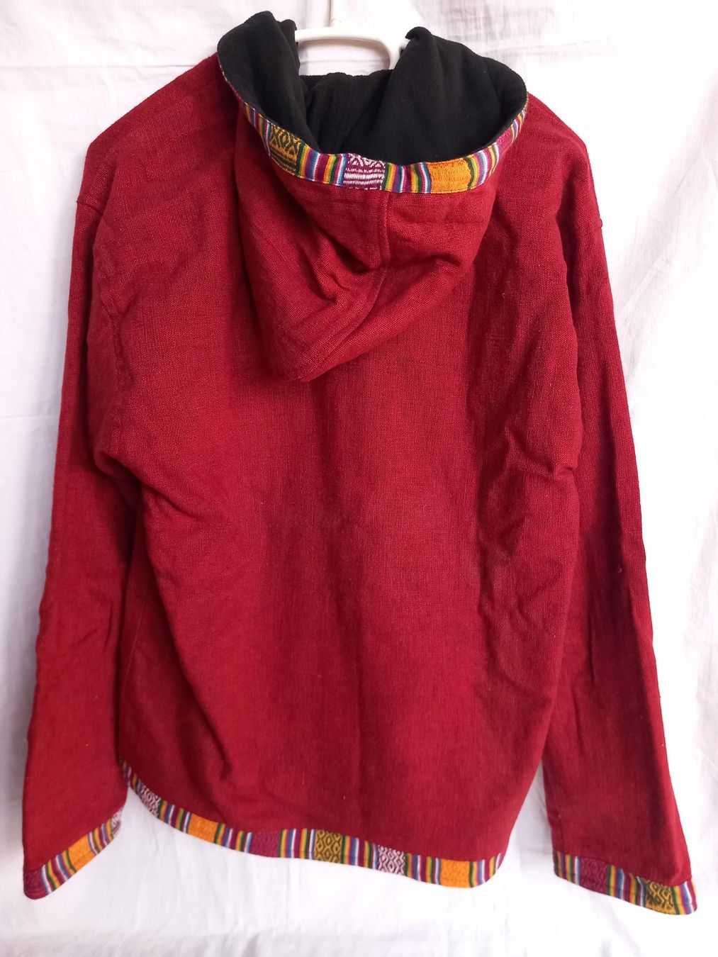 Giacche: Veste à capuche rouge ethnique Goodway – Nuovo (secondo la descrizione) da Faoug venduto da per_kp6r 1